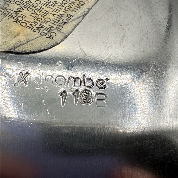 Nambe Heart Shaped Bowl, #118 B. Beautiful 8.5” long - Picture 5 of 9